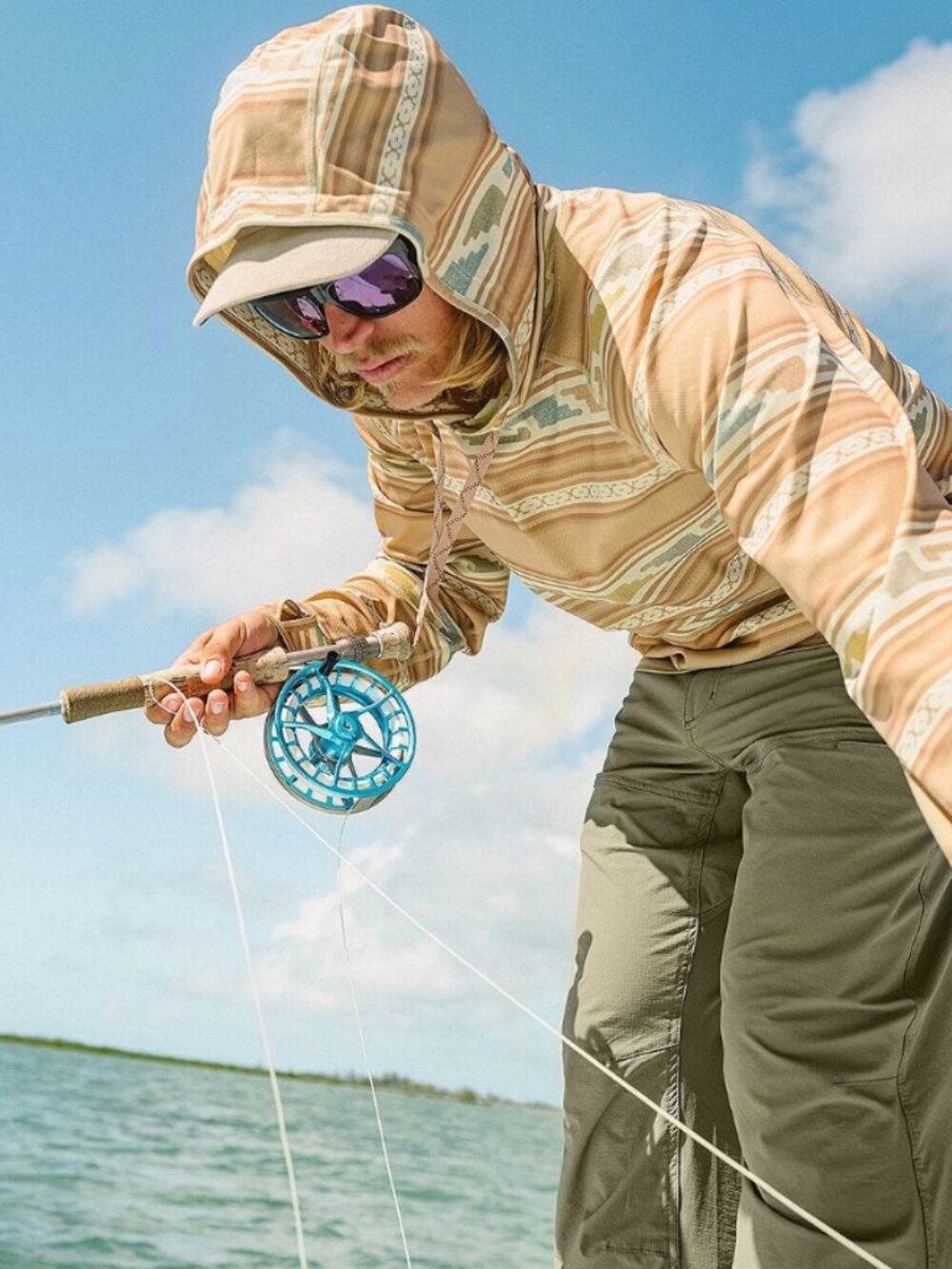 Howler Bros Shoalwater Tech Pant in Cadet 34x30